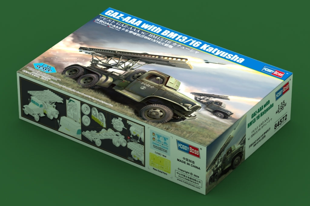 Hobby Boss 84572 GAZ-AAA avec BM13/16 Katyusha 1/35 – image 2