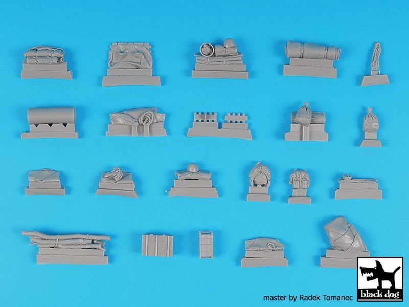 Black Dog T35231 T-34/85 accessories set 1/35 – zdjęcie 8