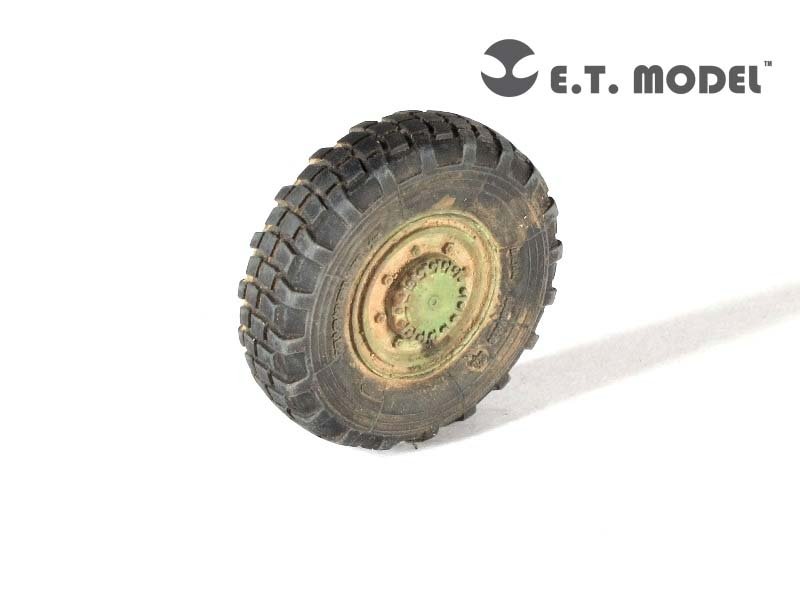 ET Model ER35-018 US ARMY LAV Weighted Road Wheels narrow for Trumpeter 1/35