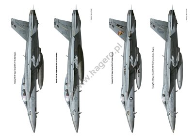 Kagero 3082 Boeing (McDonnell Douglas) F/A-18 E/F Super Hornets EN – Bild 5
