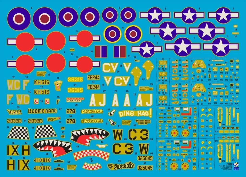 Arma Hobby 70038 P-51 B/C Mustang™ Expert Set 1/72 – Bild 4