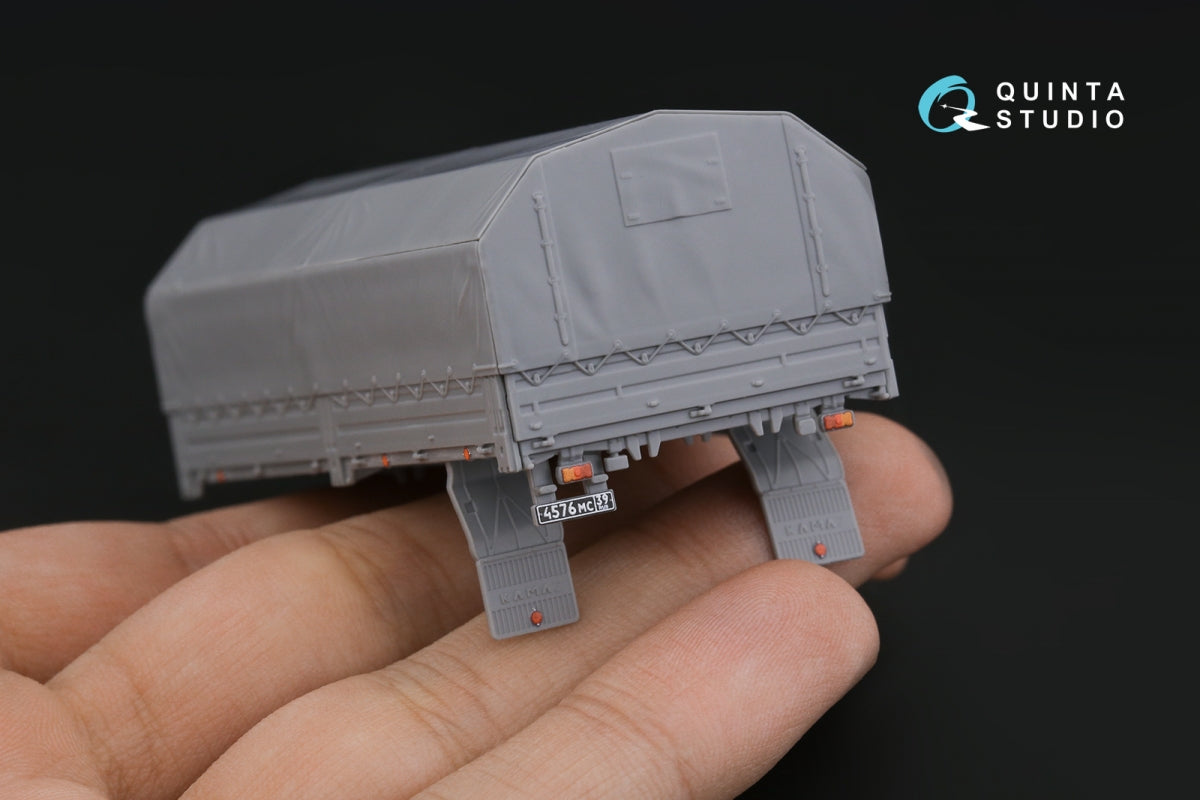 Quinta Studio QD72145 KAMAZ-5350 3D-Printed coloured Interior on decal paper (Zvezda) 1/72 – immagine 12