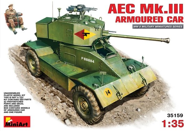 MiniArt 35159 AEC Mk.III ARMORED CAR (1/35)