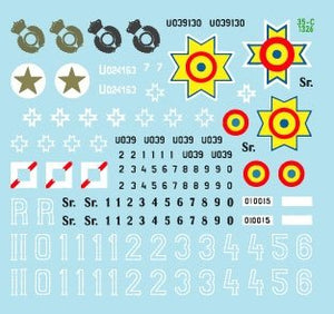 Star Decals 35-C1326 Axis Tank Mix n° 8. Skoda R-2 LT vz. 35 roumain. Échelle 1/35 – image 3