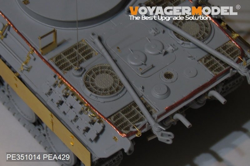 Voyager Model PE351014 WWII German Bergepanther Ausf.D Early Prodution Basic（For TAKOM 2102）1/35 – Bild 3