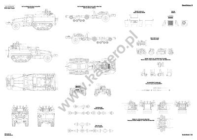 Kagero 7088 M16 Half-Track EN/PL – Bild 5