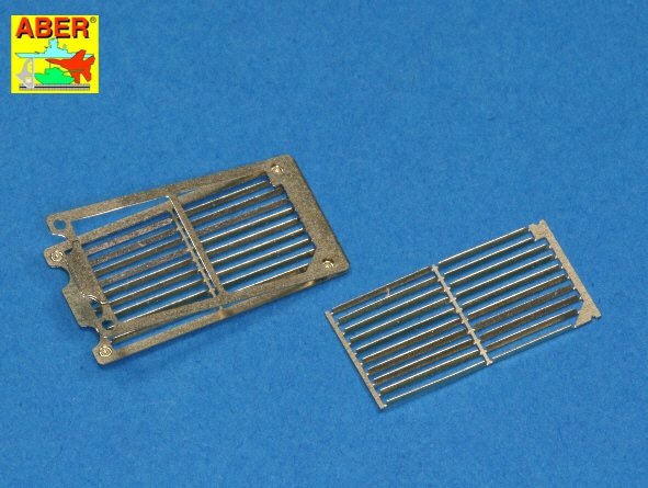 Aber 35G26 Grilles for german tank Standardpanzer E-75 or E-50 1/35 – immagine 3