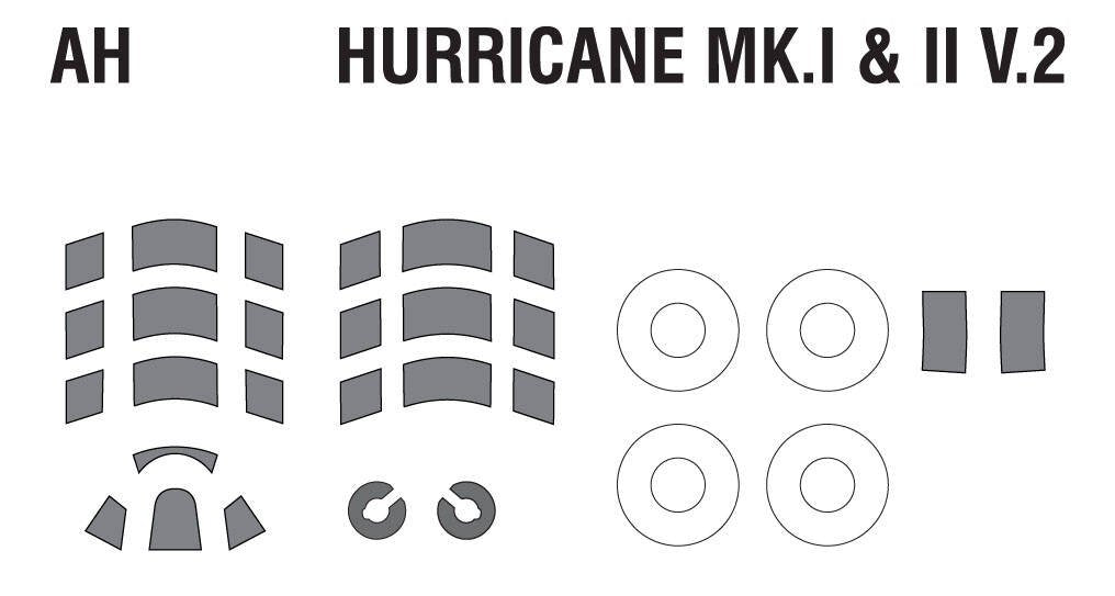 Arma Hobby 70054 Hurricane MkII A/B/C/ &amp;quot;Dieppe&amp;quot; Delux Set 1/72 – immagine 6