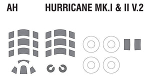 Arma Hobby 70054 Hurricane MkII A/B/C/ &amp;quot;Dieppe&amp;quot; Delux Set 1/72 – immagine 6
