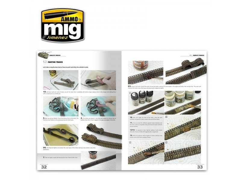 Munitions du Mig Jimenez 6205 Encyclopédie des techniques de modélisation Véhicules blindés Volume 6 Processus complet (en polonais) – image 4