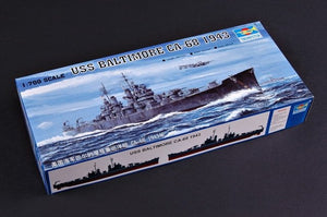 Trumpeter 05724 USS Baltimore CA-68 1943 1/700 – immagine 2