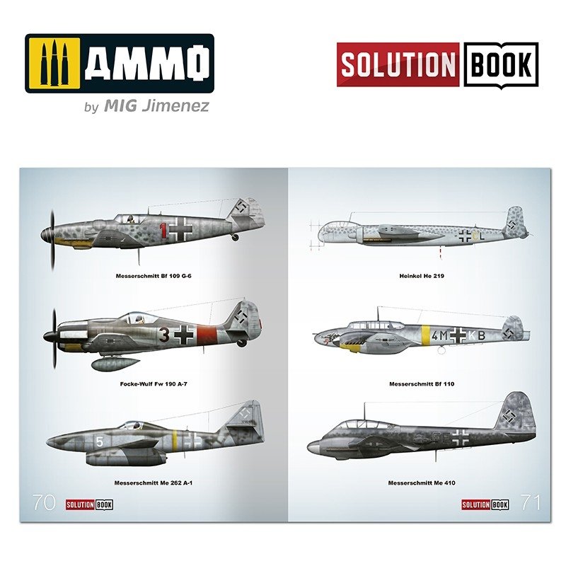 AMMO of Mig Jimenez 7726 SOLUTION BOX – WWII Luftwaffe Mid War Aircraft – immagine 13