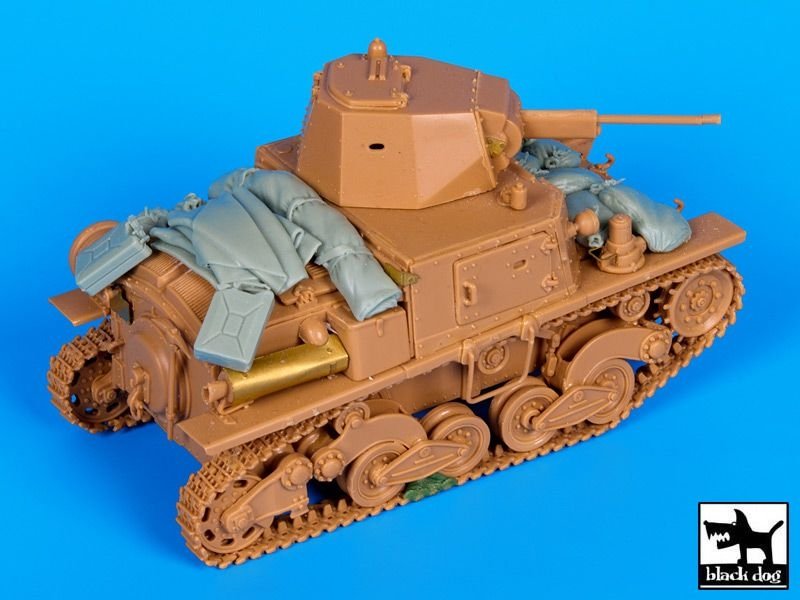 Black Dog T35114 Carro Armato L6 accessories set 1/35 – Bild 4