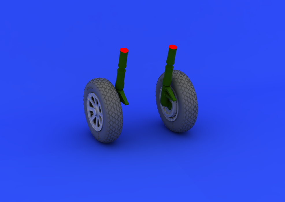 Eduard 632019 F4U-1 wheels 1/32 (Tamiya) – image 3