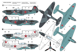 Hobby 2000 48033 Yak-1b 1. PLM Warszawa 1944-45 ( ACADEMY + CARTOGRAF + MASKI ) 1/48 – imagen 2