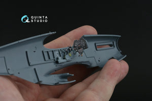 Quinta Studio QD48500 P-51B late/P-51C Late 3D-Printed coloured Interior on decal paper (Eduard) 1/48 – Bild 8