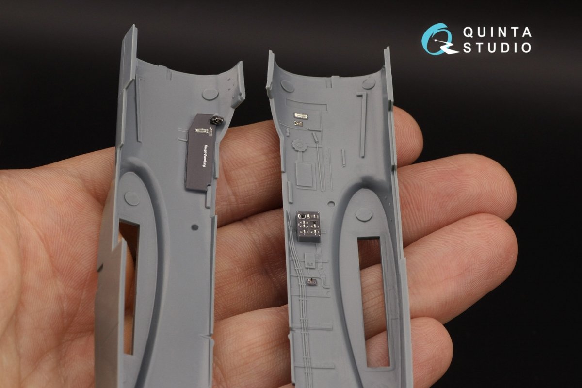 Quinta Studio QD48311 Bf 110C/D 3D-Printed &amp;amp; coloured Interior on decal paper (Eduard) 1/48 – imagen 9