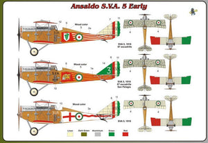 Fly 48006 Ansaldo S.V.A. 5 Early 1/48 – immagine 2