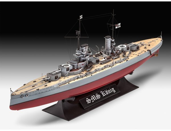 Revell 05157 SMS Konig Model Kit 1/700 – immagine 2