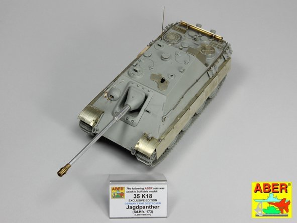 Aber 35K18 Sd,Kfz. 173 Jagdpanther - late/final version 1/35 – Bild 12