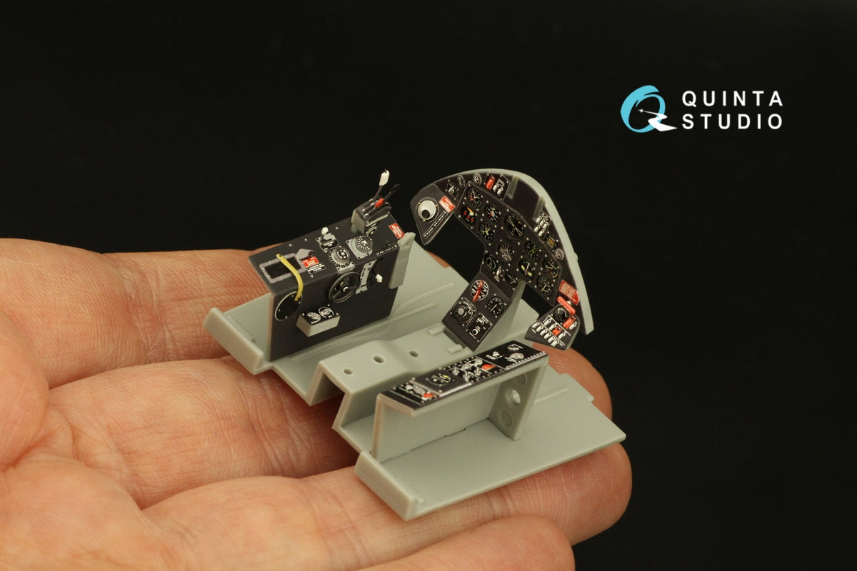 Quinta Studio QD32172 F8F-1 Bearcat 3D-Printed colored Interior on decal paper (Trumpeter) 1/32 – image 10