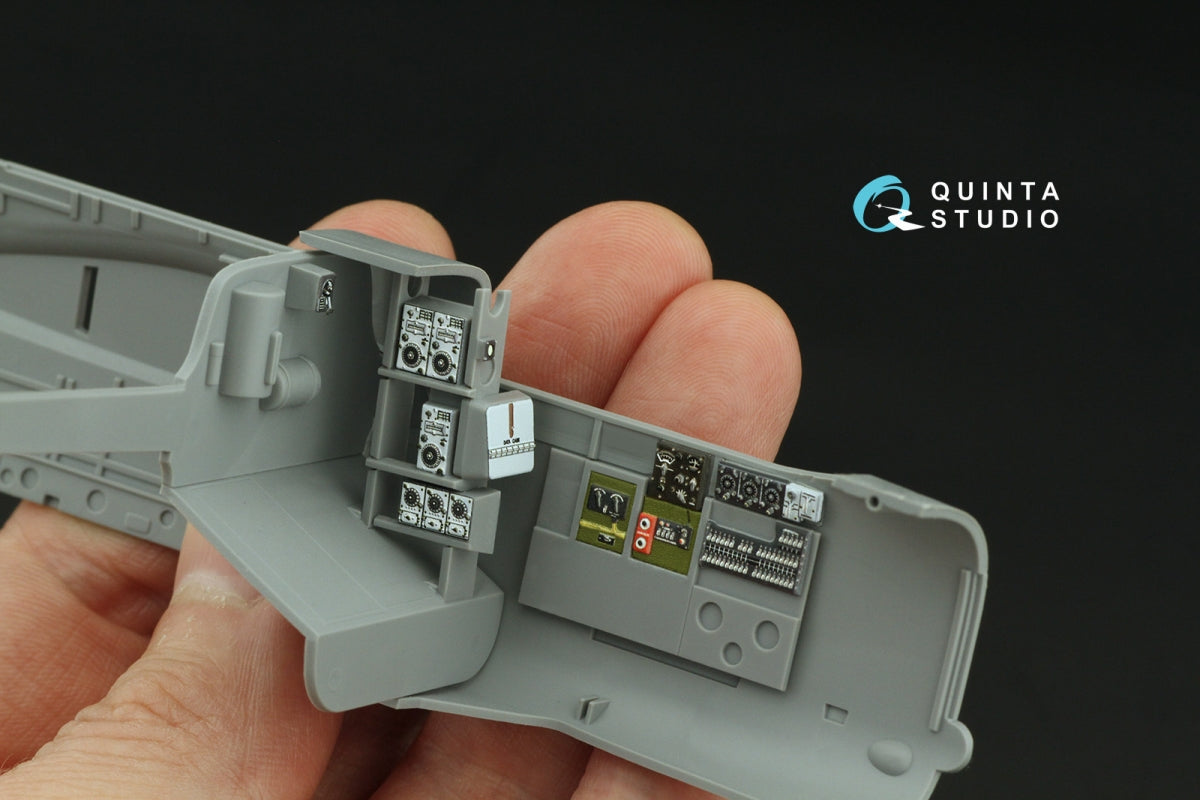 Quinta Studio QD48501 A-26C Invader 3D-Printed &amp;amp; coloured Interior on decal paper (ICM) 1/48 – Bild 13