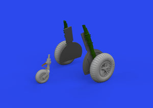 Eduard 644277 Bf 108 spoked wheels LooKplus EDUARD 1/48 – Bild 10