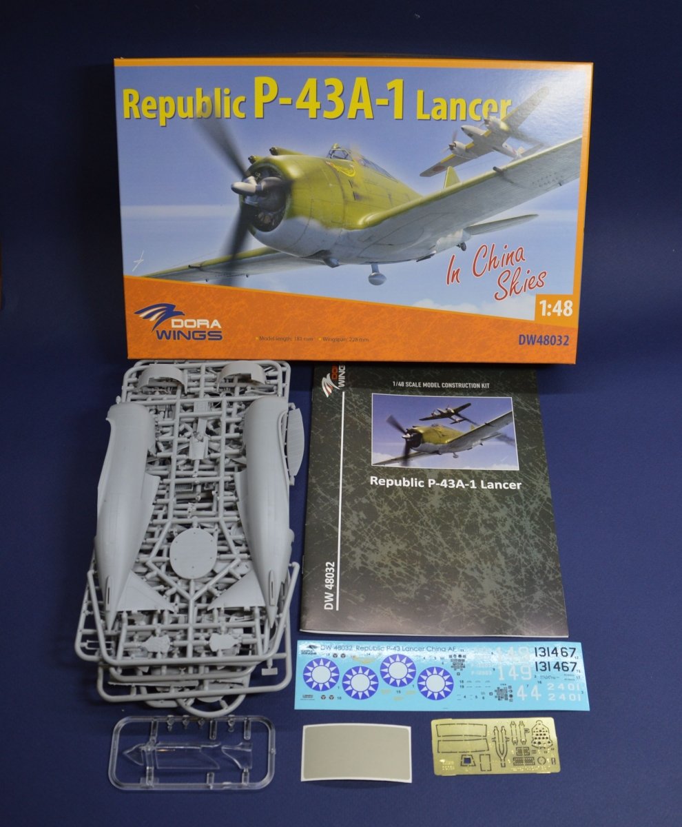 Dora Wings 48032 Republic P-43A-1 Lancer In China Skies 1/48 – immagine 2