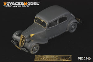 Voiture d&amp;#39;état-major Citroën Traction 11CV de la Seconde Guerre mondiale, modèle Voyager PE35240, pour Tamiya 35301, échelle 1/35 – image 2