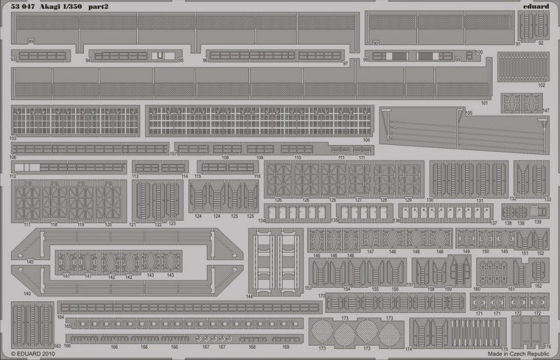 Eduard 53047 Akagi 1/350 Hasegawa – immagine 2