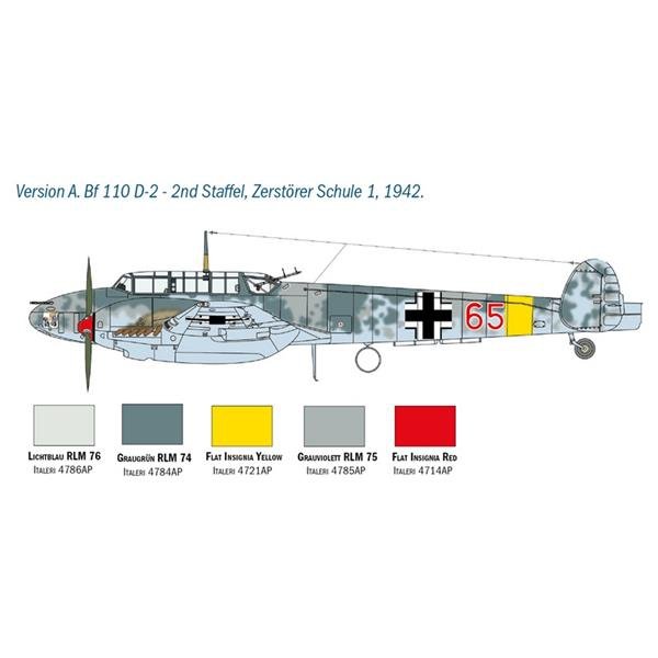 Italeri 2794 MESSERSCHMITT BF-110 C/D 1/48 – image 6