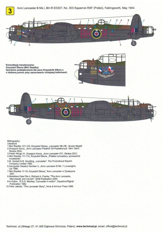 Techmod 48824 Avro Lancaster B Mk I 1/48 – image 5