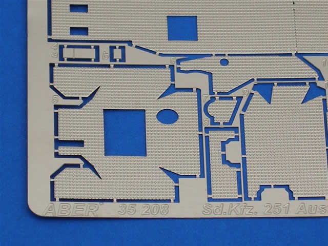 Aber 35208 Armoured personnel carrier Sd.Kfz. 251/1 Ausf. D - vol. 6 - additional set - floor 1/35 – Bild 2