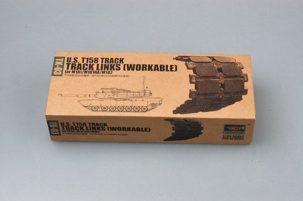 Trumpeter 02033 U.S. T158 track for M1A1/M1A1HA/M1A2 1/35