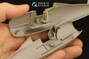 Quinta Studio QD48312 Gloster Gladiator MKII 3D-Printed &amp;amp; coloured Interior on decal paper (Roden) 1/48 – Bild 8
