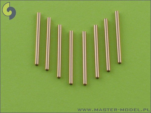 Master AM-48-002 Browning M2 aircraft .50 caliber (12.7mm) barrels (2pcs) 1/48