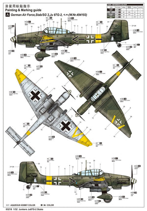 Trumpeter 03218 Junkers Ju 87G-2 Stuka 1/32 – Bild 4