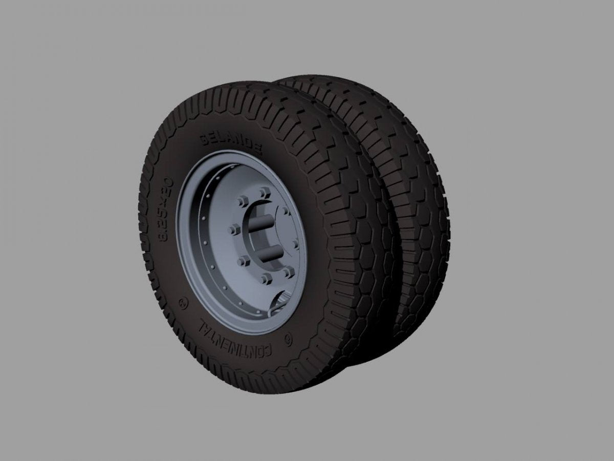 Panzer Art RE35-454 M-35 ADGZ-Daimler road wheels (Fulda) 1/35 – Bild 3