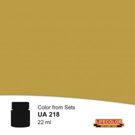 Lifecolor UA218 Giallo Sabbia Scuro Région Esercito 22ml