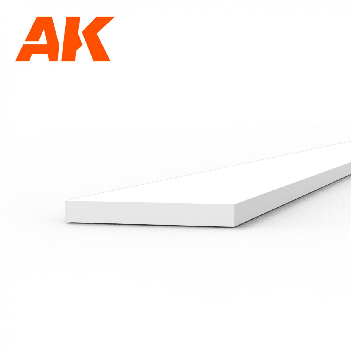 AK Interactive AK6511 STRIPS 0.50 X 4.00 X 350MM – STYRENE STRIP – (10 UNITS) – Bild 2