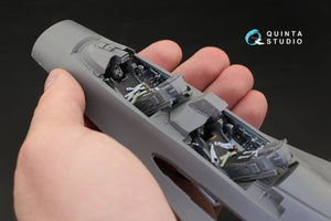 Intérieur imprimé en 3D et coloré sur papier décalcomanie Quinta Studio QD32031 F-16I (pour maquette Academy) 1/32 – image 8