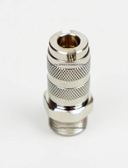 Harder &amp; Steenbeck 104403 Quick Connector 2.7mm with 1/8' Thread