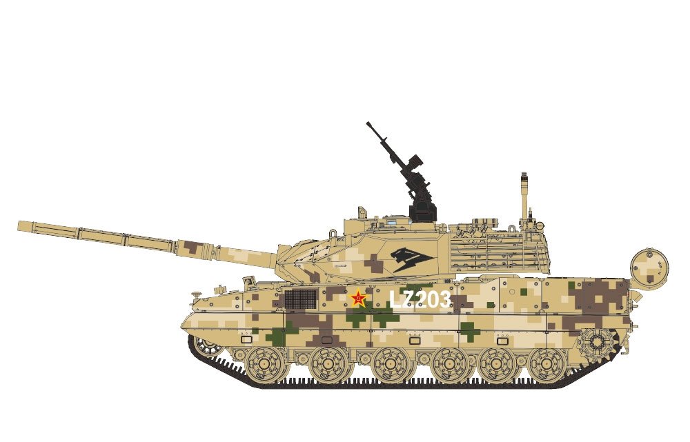 Meng Model TS-048 PLA ZTQ15 Light Tank 1/35 – immagine 9