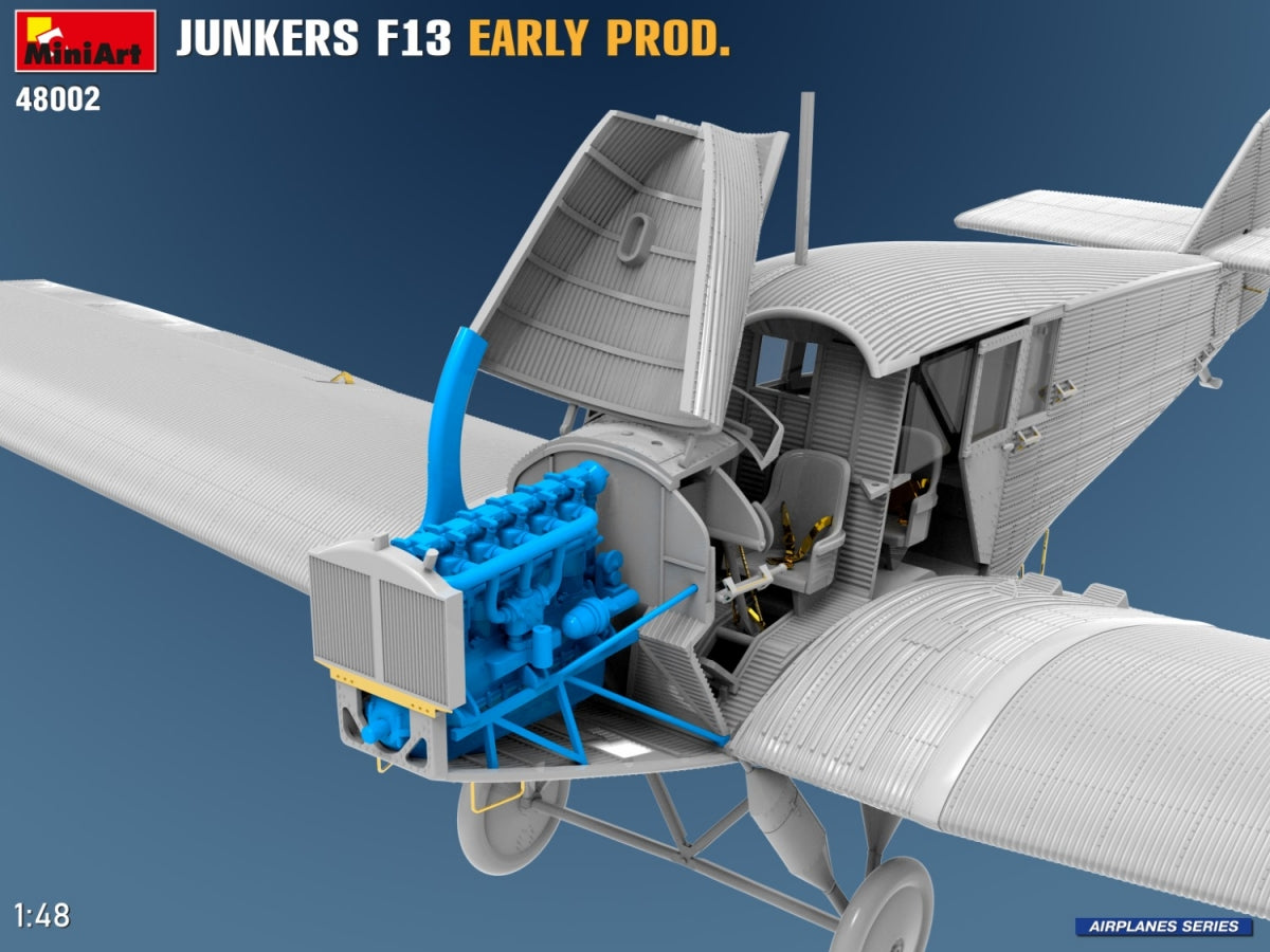 MiniArt 48002 JUNKERS F13. EARLY PROD 1/48 – immagine 18