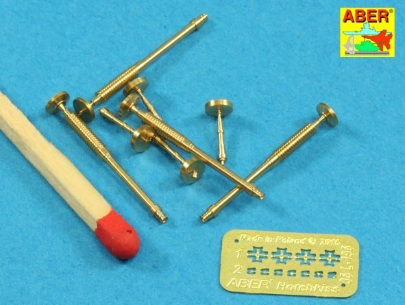 Aber 35L-199 Armament for British WWI Medium Tank Mk.A Whippet 8mm Hotchkiss m.1909 x 4pcs. 1/35 – Bild 2