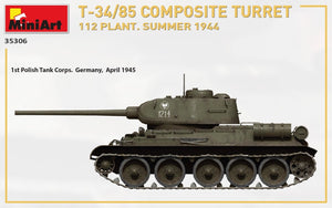 MiniArt 35306 T-34/85 COMPOSITE TURRET. 112 PLANT. SUMMER 1944 1/35 – immagine 5