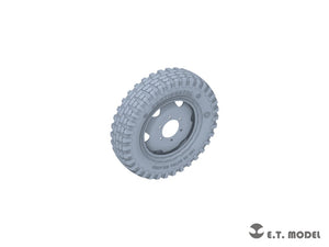 E.T. Model P35-137 WWII German Steyr Type1500A/1500A-1 Sagged wheels For TAMIYA Kit 1/35 – immagine 5
