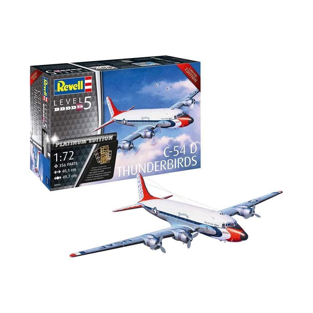 Revell 03920 C-54D Thunderbird&amp;#39;s Platinum Edition 1/72 – image 2