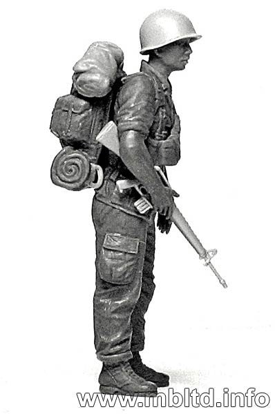 Master Box 3599 US Marines &amp;quot;Patrolling&amp;quot; (Vietnam War series) 1/35 – Bild 3