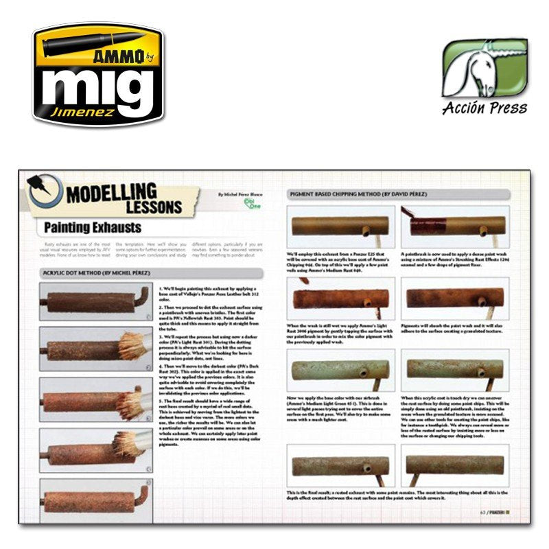 Ammo of Mig Jimenez 54 PANZER ACES ISSUE 54 - MODERN AFV (ENGLISH) – zdjęcie 5